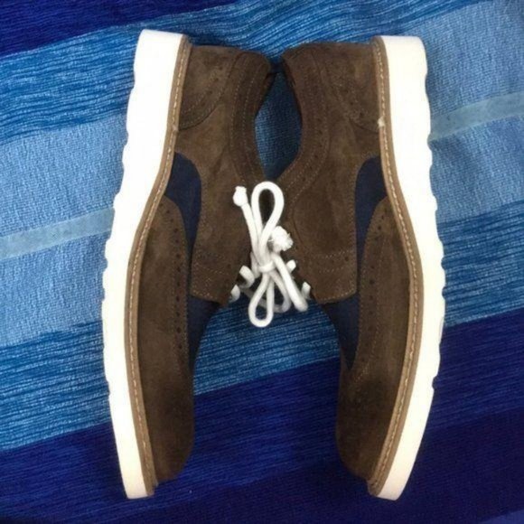 Eleventy Wingtip Suede Lace Up Shoe Sneaker main image 6